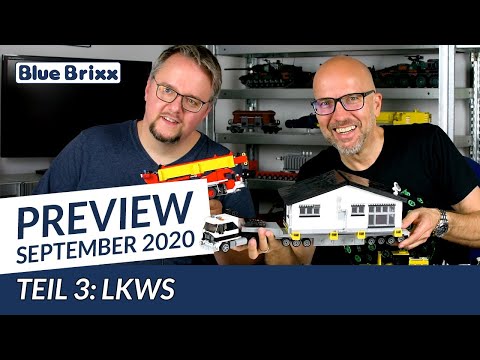 Preview Special September 2020 - Part 3: Trucks @ BlueBrixx