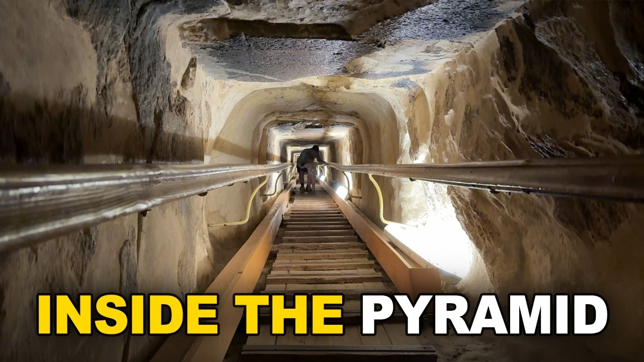 Inside the Great Pyramid of Giza | Khufu Pyramid Tour – Cairo, Egypt | Travel Guide