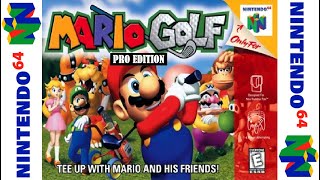 MARIO GOLF PRO EDITION (2025) Nintendo 64