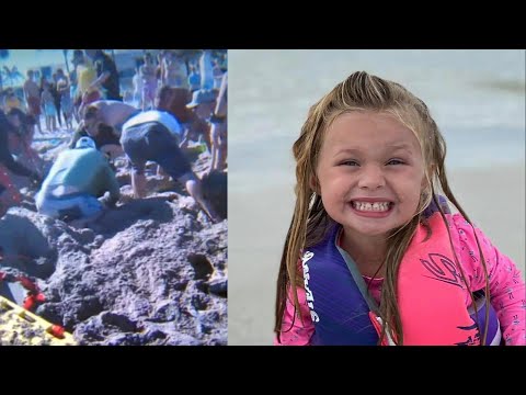 7-Year-Old Girl Dies After Sand Hole Collapses on Beach