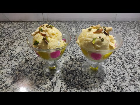 CUSTARD ICE- CREAM | Easy Ice Cream | Cook Book by Nirmala