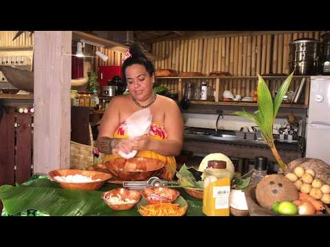 Learn to make Poisson Cru - Tahiti Come To You - Culinary Experience