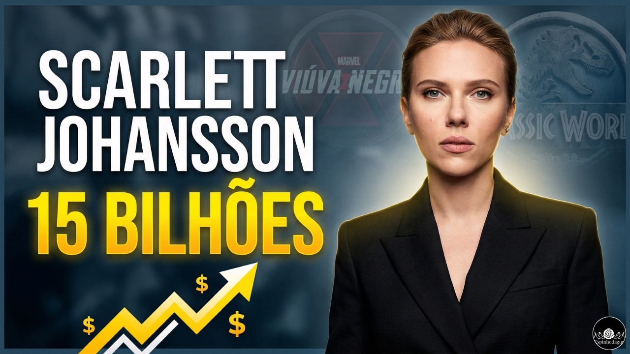 A Mulher de 15 BILHÕES: Como Scarlett Johansson Dominou Hollywood