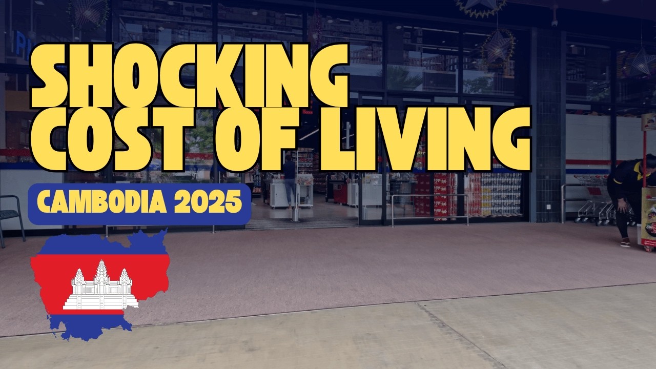 🇰🇭 🛒 Shocking Food Prices in Cambodia | Full Grocery Walkthrough 2025