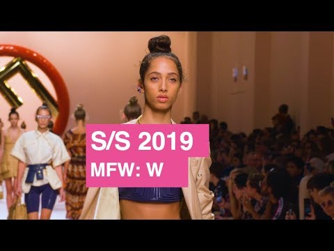 Fendi Spring/Summer 2019 Women's Runway Show | Global Fashion News