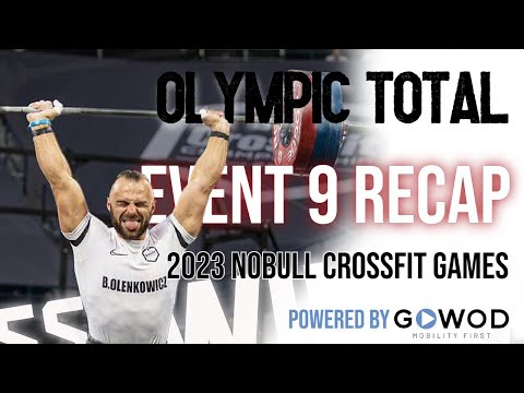 Individual Event 9 "Olympic Total" Recap | 2023 CrossFit Games