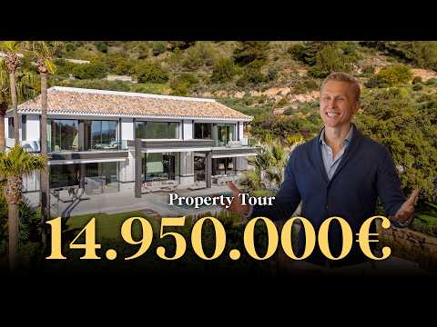 Inside a €14.95M Architectural Masterpiece | Marbella’s Luxury Villa
