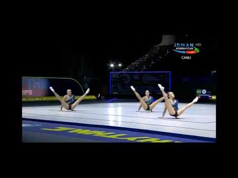 RUSSIAN FEDERATION 2 - SENIORS TRIO Aerobic Gymnastics European Championships 2019