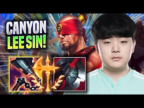 CANYON IS SO GOOD WITH LEE SIN! - DK Canyon Plays Lee Sin JUNGLE vs Diana! | Season 2022