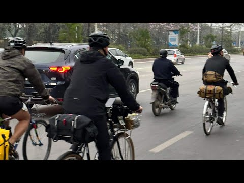 Bike camp Bắc Ninh ngày mưa gió chạy cong đít