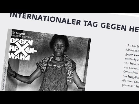 1. Internationaler Tag gegen Hexenwahn am 10. August 2020