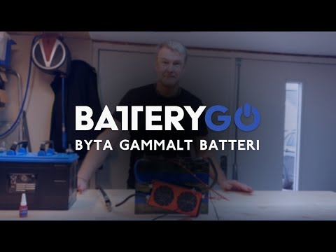 BatteryGO┃Byt ut ditt gamla batteri mot ett LifePO4