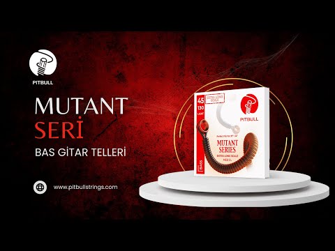 Pitbull Mutant Seri Bas Gitar Telleri Video