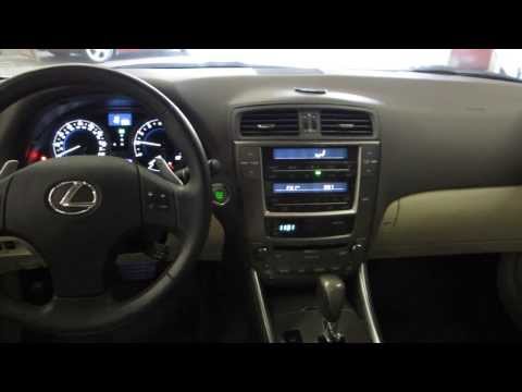 2010 Lexus IS250, Pearl White - STOCK# 126806 - Interior