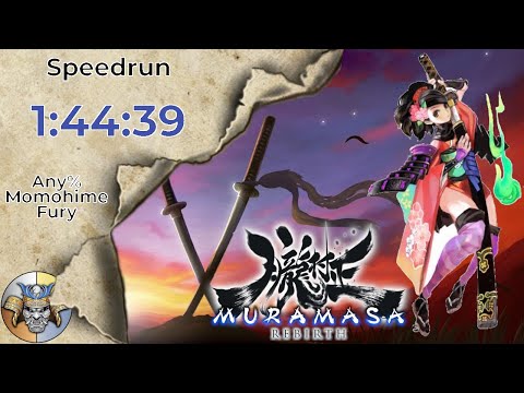Muramasa: Rebirth Speedrun in 1:44:39 - Any% Momohime