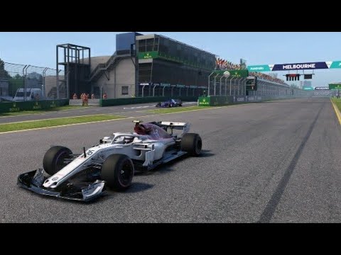 F1 2018 Career Mode Part 1 - Australia Good Strategy!?