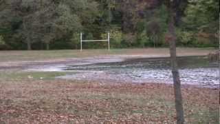 preview picture of video 'Hurricane Sandy 1 - Inwood Hill Park NYC B4 Sandy hits'