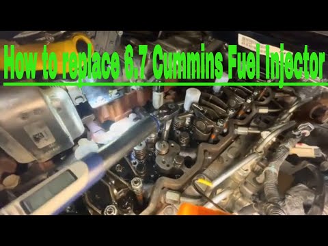 How to replace Fuel Injectors On A RAM 6.7 Cummins