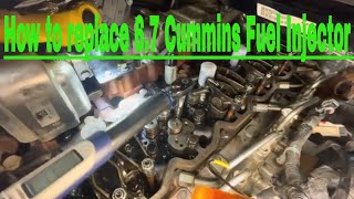 How to replace Fuel Injectors On A RAM 6.7 Cummins