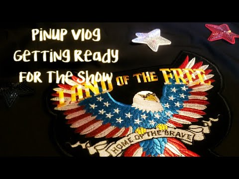 Pinup Vlog; Finishing My Outfit.