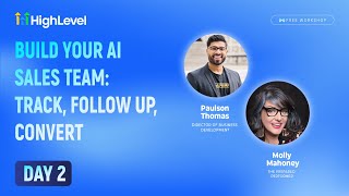 Day 2 - Build Your AI Sales Team: Track, Follow Up, Convert