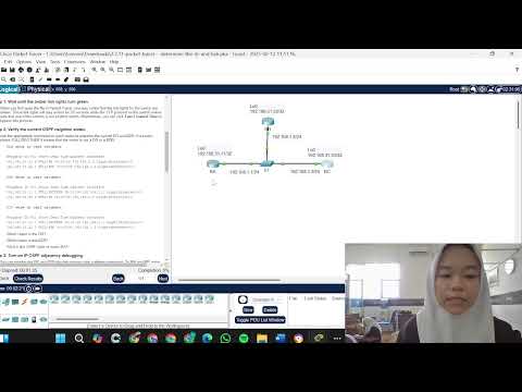 2.3.11 Packet Tracer - Determine the DR and BDR.