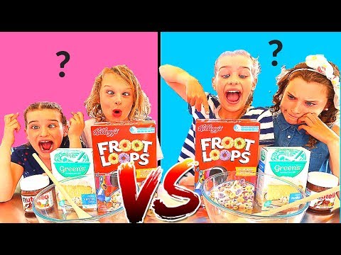 TWIN TELEPATHY CAKE CHALLENGE *hilarious* SIS Vs BRO style with The Norris Nuts Video