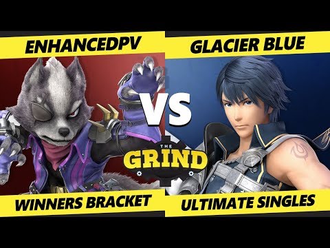 Smash Ultimate Tournament - enhancedpv (Wolf) Vs. Glacier Blue (Chrom, Palutena) The Grind 100 SSBU