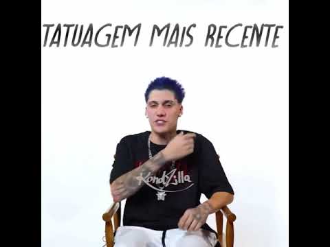 DJ WESLEY GONZAGA MOSTRA SUAS TATUAGENS E RESPONDE SE TATUARIA O ROSTO 🔥 #shorts