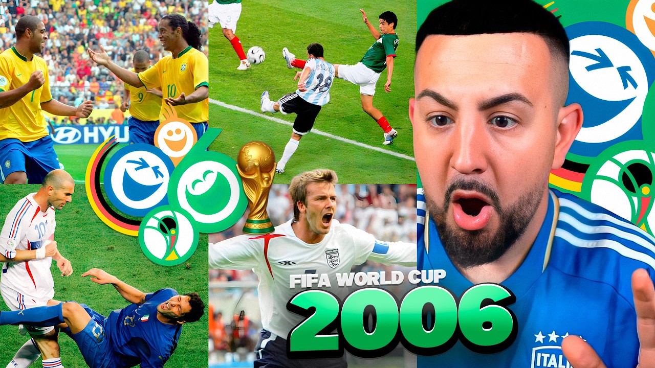 PAPI GAVI REACCIONA A TODOS LOS GOLES DEL MUNDIAL DE ALEMANIA 2006