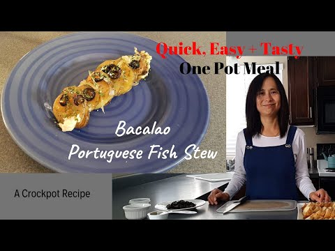 Slow Cooker Portuguese Fish Stew (Bacalao) Recipe