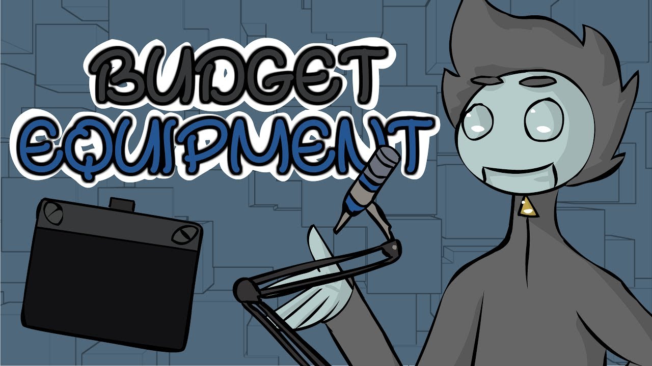 Making An Animation Channel: BUDGET EQUIPMENT!