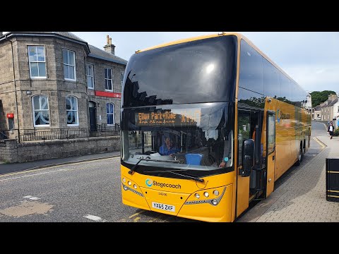 Stagecoach Bluebird • Plaxton Elite Interdeck • 54246 YX65ZKF • Route X60