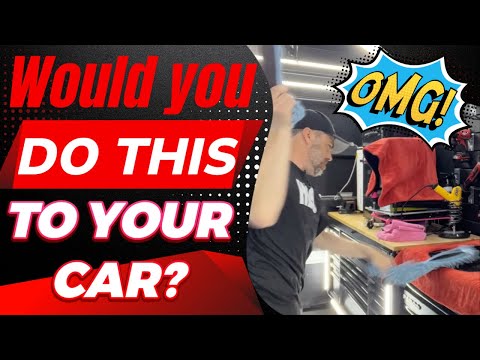 What causes car wash swirls? Let me show you. Don't do it Killeen-area residents!