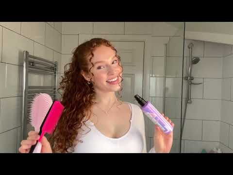 Plaukų šepetys Tangle Teezer Wet Detangler The Ultimate Styler Jet Juodas, juodos spalvos video