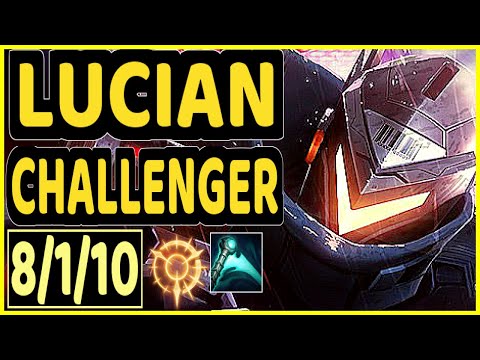 DEáDLY (LUCIAN) vs HEIMERDINGER - 8/1/10 KDA BOTTOM ADC CHALLENGER GAMEPLAY - EUW