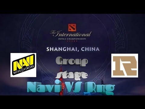 Full match navi vs rng game 2 bo2 group stage the international 2019