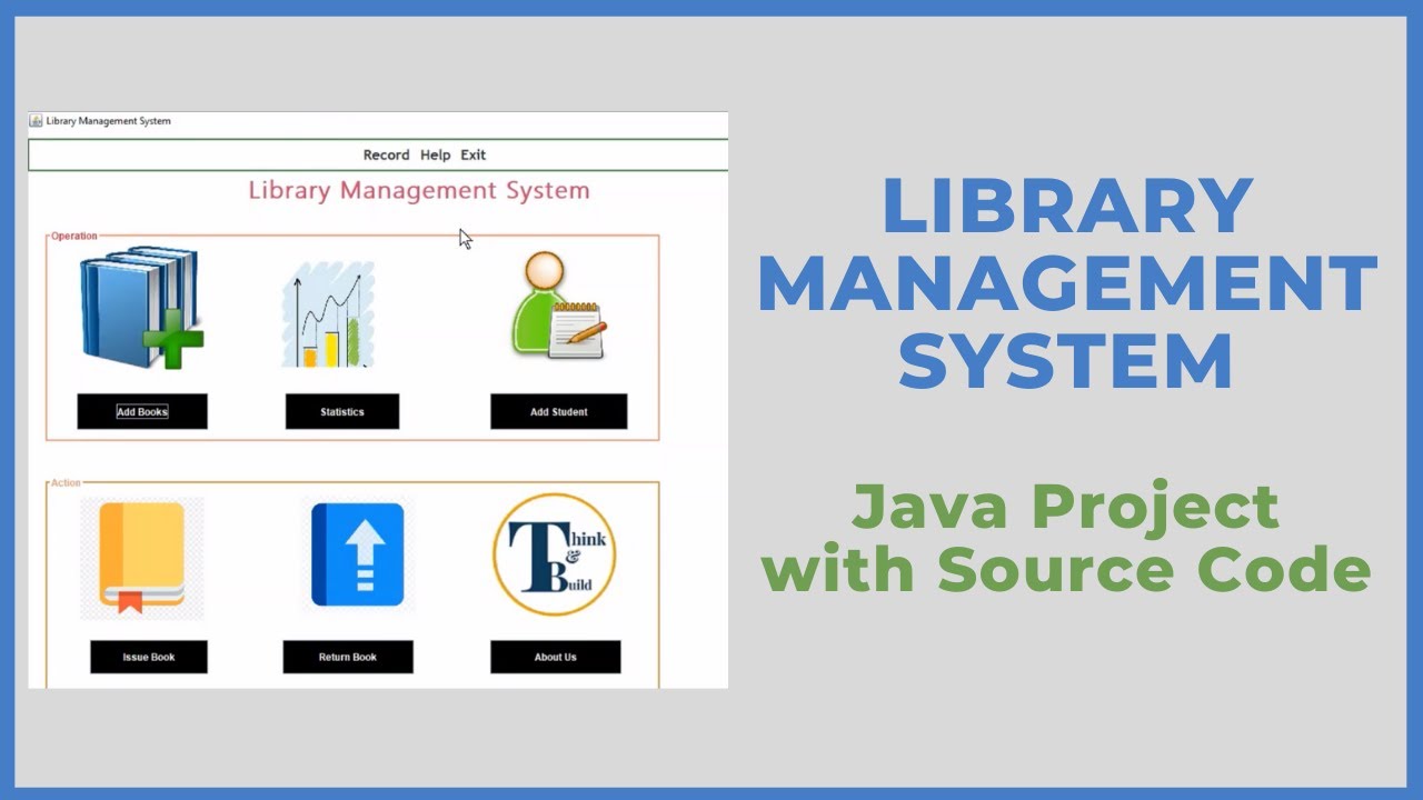Library Management System | Java Project | Minor Project | Final year project | Computer Science