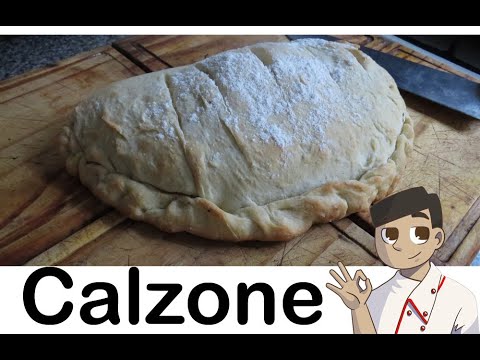 Receta Calzone Super relleno (muy fácil y rápido)
