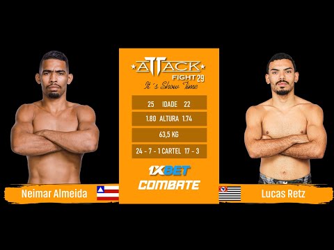 Attack Fight 29 - Neimar Almeida  Lucas Retz 63,5kg