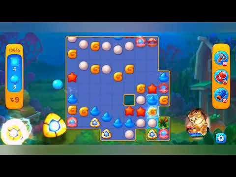 фишдом 2022 # 10645 уровень - прохождение без бустеров # Fishdom,  10645  level - no Boosters.