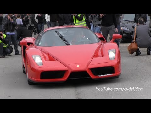 Ferrari Enzo LOUD Start Up and Acceleration sound!