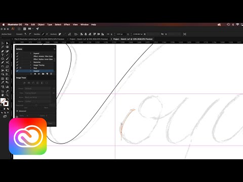 Live Lettering and Vintage Illustration with Will Paterson 2/3 - hosted by Rufus Deuchler | Adobe