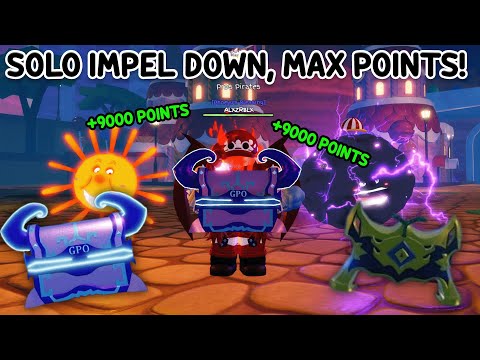 [GPO] How To SOLO IMPEL DOWN NIGHTMARE! (FREE LEG & MYTHIC CHESTS!) | FULL WALKTHROUGH |
