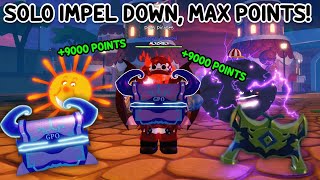 [GPO] How To SOLO IMPEL DOWN NIGHTMARE! (FREE LEG & MYTHIC CHESTS!) | FULL WALKTHROUGH |