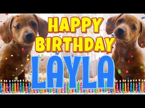 Happy Birthday Layla! ( Funny Talking Dogs ) What Is Free On My Birthday