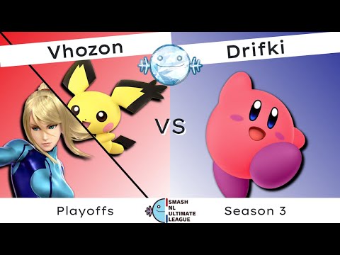 SNUL S3 Playoffs - Vhozon (Zero Suit Samus, Pichu) Vs. Drifki (Kirby) [Promo to Diamond]