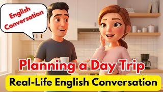 Planning a Day Trip — English Conversation for Practice | Natural American Accent For Beginners