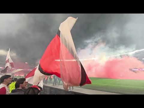 "River Plate vs Rosario Central. Torneo Clausura 2026" Barra: Los Borrachos del Tablón &bull; Club: River Plate &bull; País: Argentina