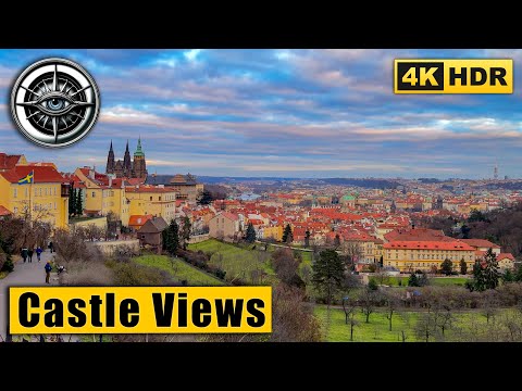 Prague Walking Tour: Strahov Monastery to Prague Castle I 4K HDR ASMR